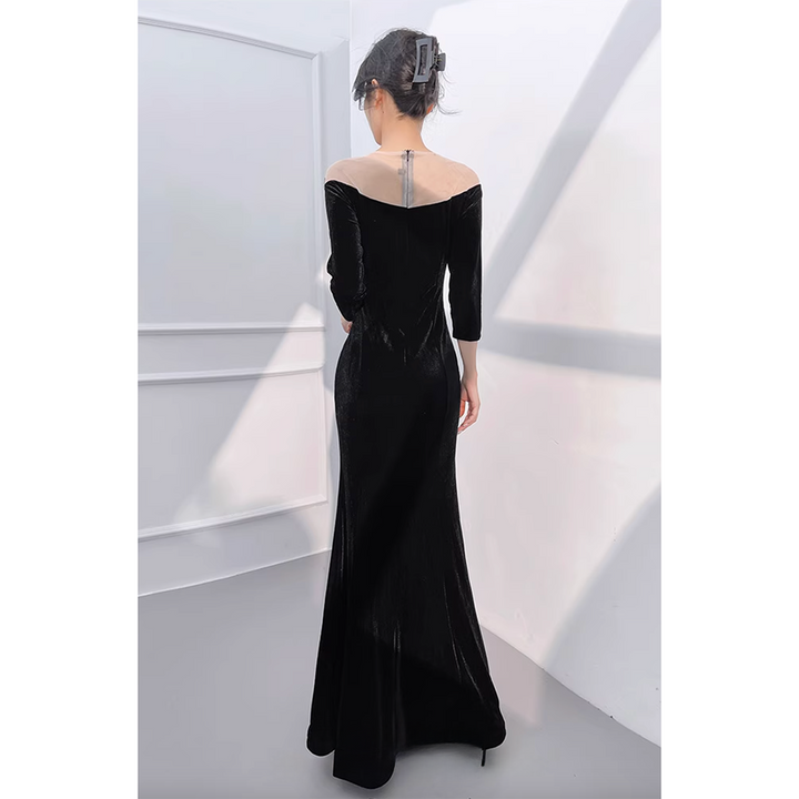SRRYW Mermaid-Style Evening Gown