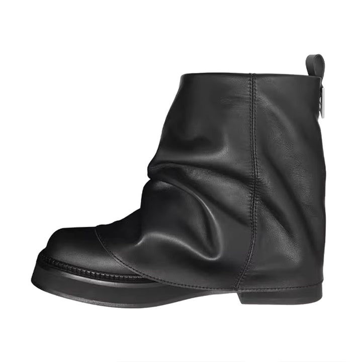 TTDXS Leather Ankle Boots