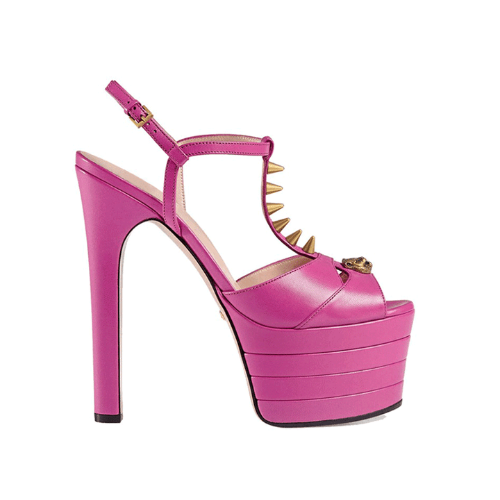 BESEY T Strap High Heel Platform Sandals - ithelabel.com
