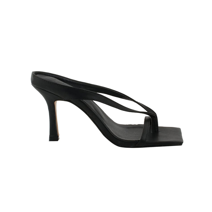 BIBAS Leather Flip Flop Mules Sandals - 9cm