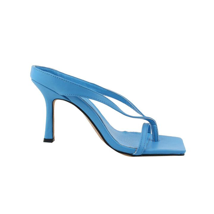 BIBAS Leather Flip Flop Mules Sandals - 6.5cm
