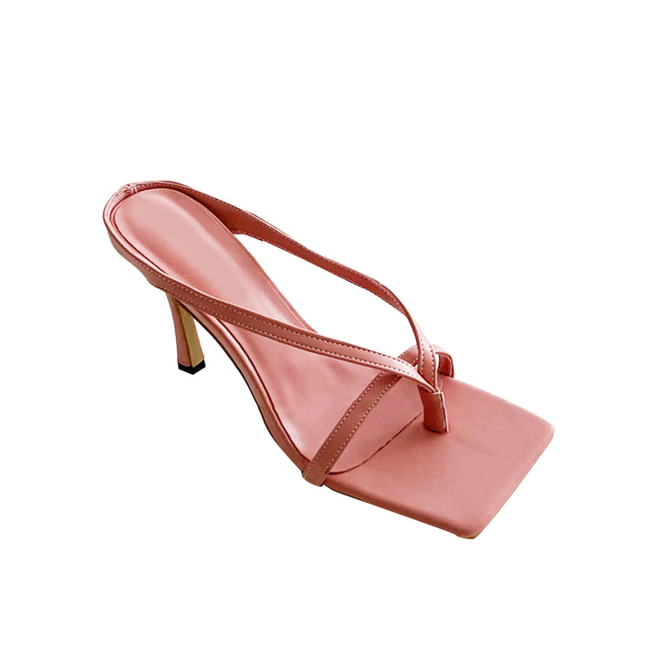 BIBAS Leather Flip Flop Mules Sandals - 6.5cm