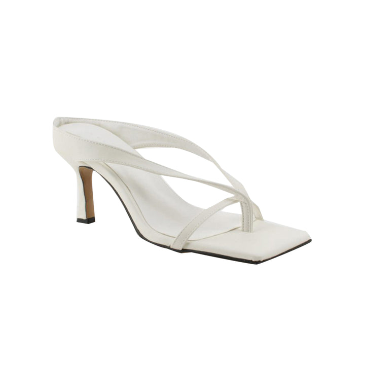 BIBAS Leather Flip Flop Mules Sandals - 6.5cm