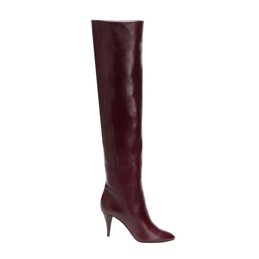 FIESA Leather Knee High Boots