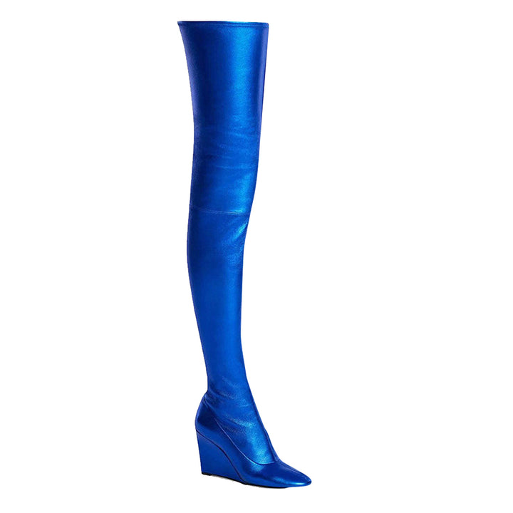 HETIS Wedged Heel Over The Knee Boots