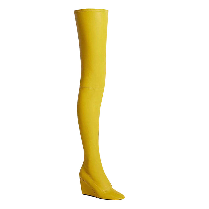 HETIS Wedged Heel Over The Knee Boots