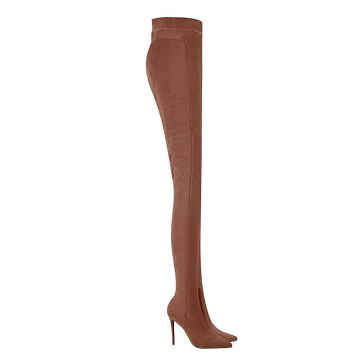 KEROL Pointed Toe High Heel Boots