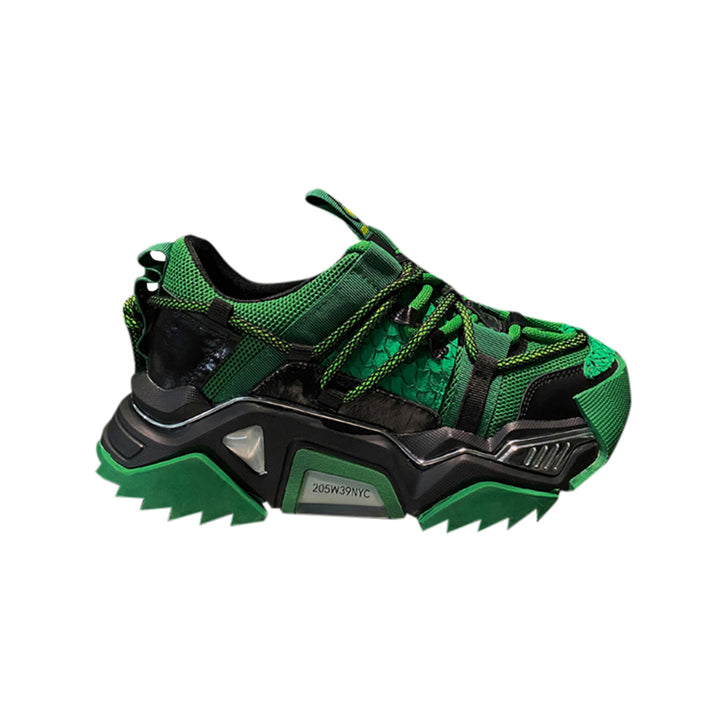 KISIA Lace Up Platform Sneakers - ithelabel.com