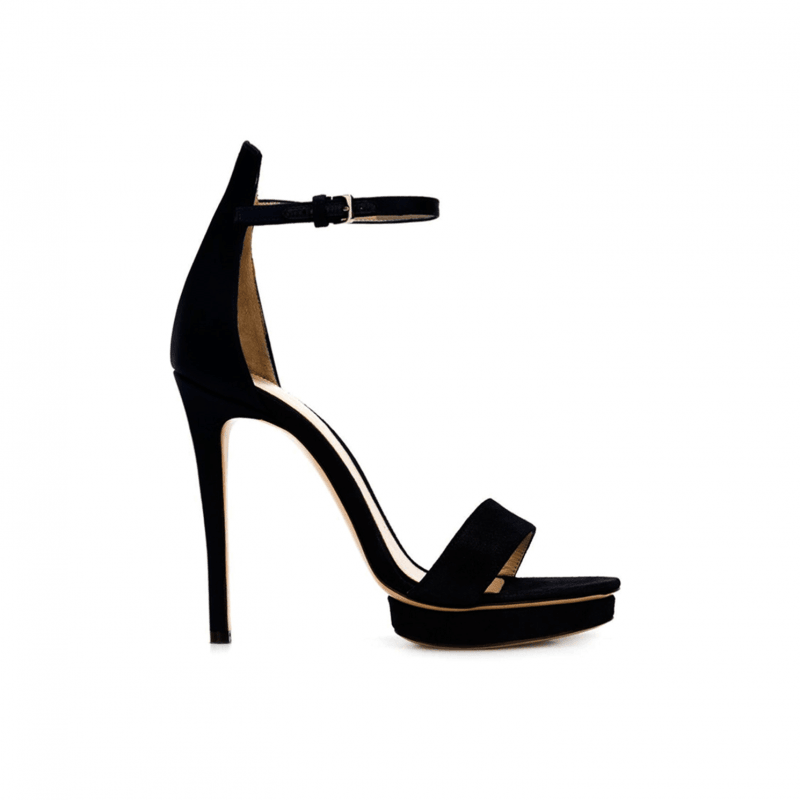 KULMA Platform Suede High Heel Sandals - 10cm - ithelabel.com