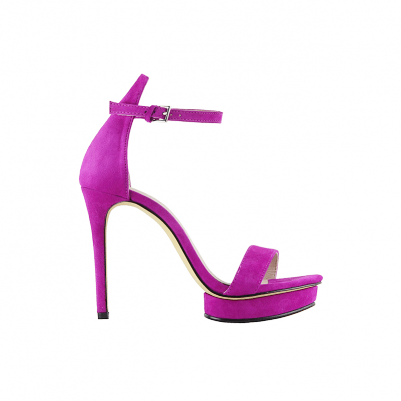 KULMA Platform Suede High Heel Sandals - 10cm - ithelabel.com