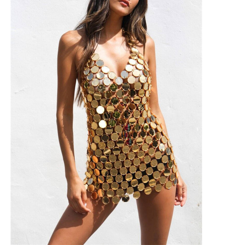 LACIA See Through Mini Dress LACIA See Through Mini Dress