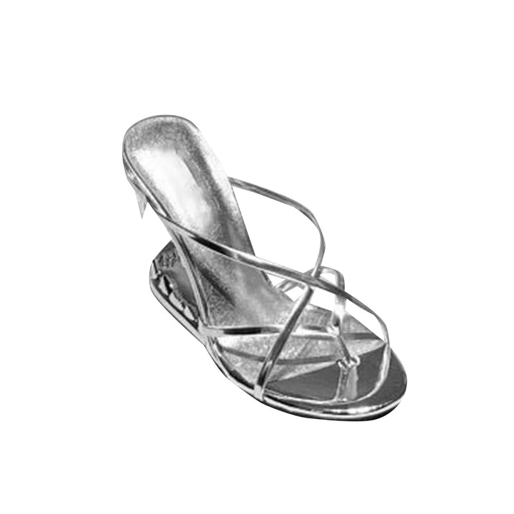 MUIFO Sculptured Wedged Heel Sandals