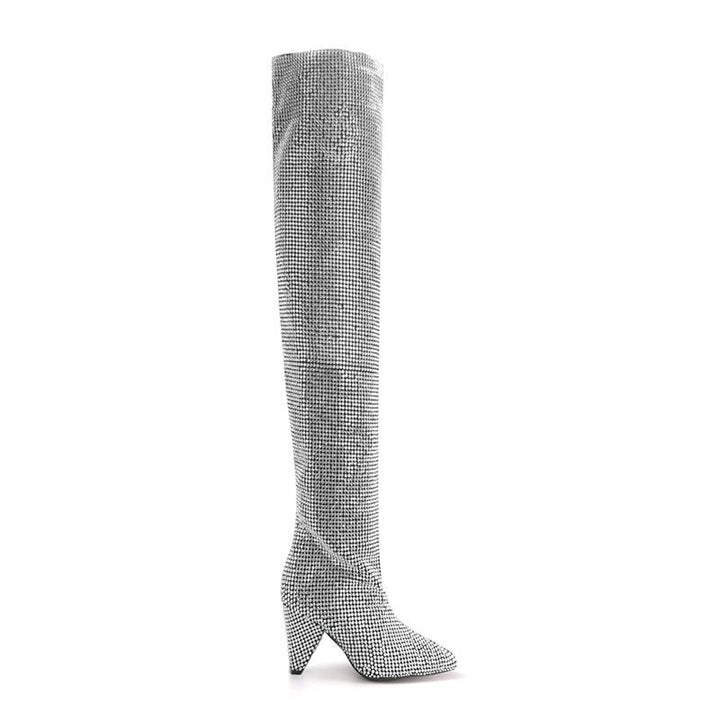 NIOLA Diamante Over The Knee Boots