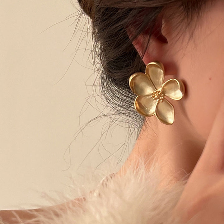 POSLE Flower Ear Studs Earrings - Pair