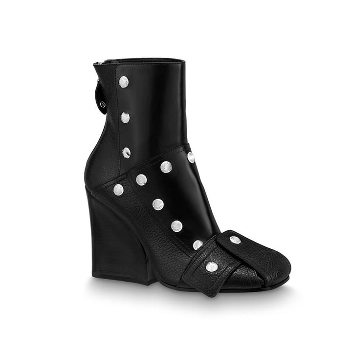RAFOU Leather Ankle Boots