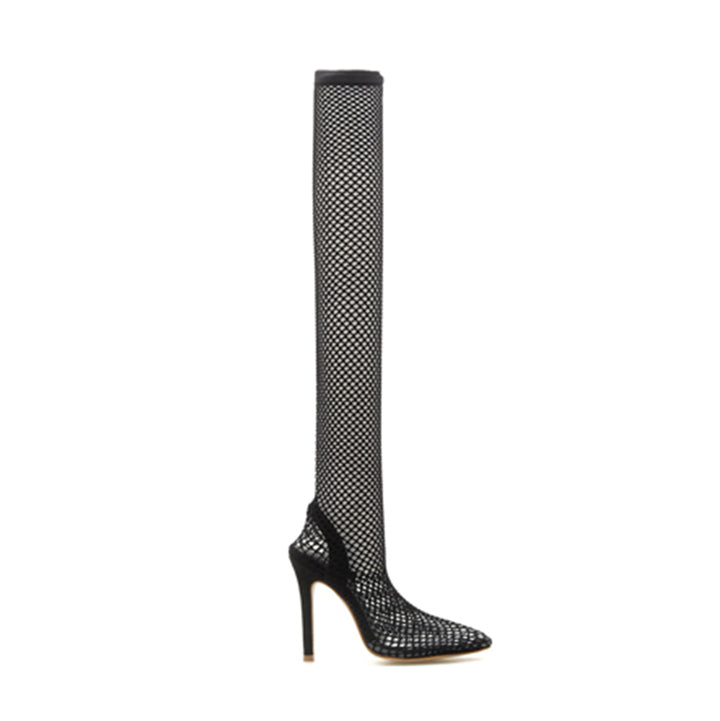 RIBBY High Heel Over The Knee Summer Boots