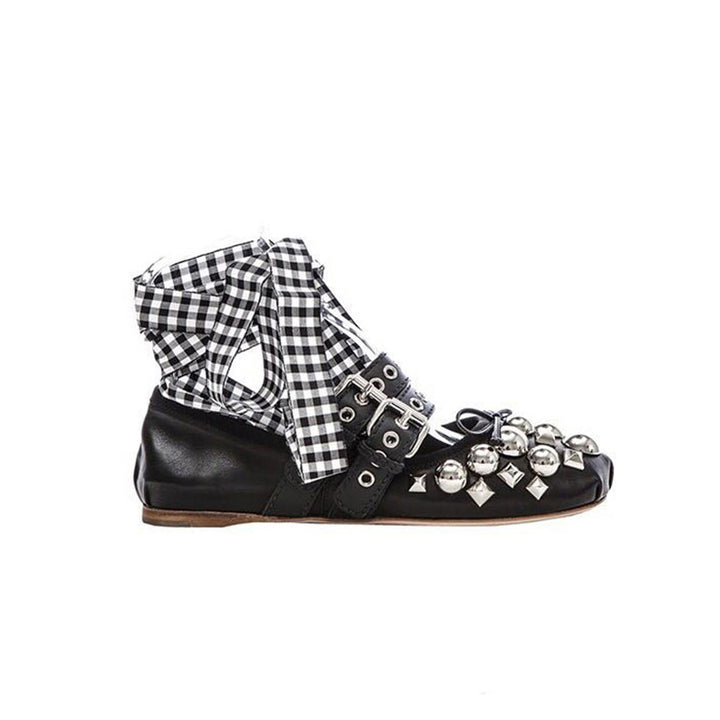 ROCIA Studded Ballet Shoes