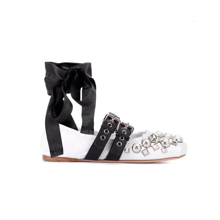 ROCIA Studded Ballet Shoes