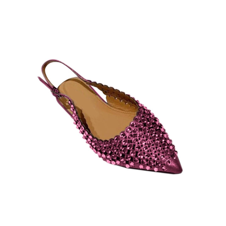 SEIRT Diamante Flat Sandals