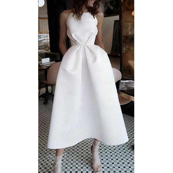 SIADE Backless Evening Dress Gown