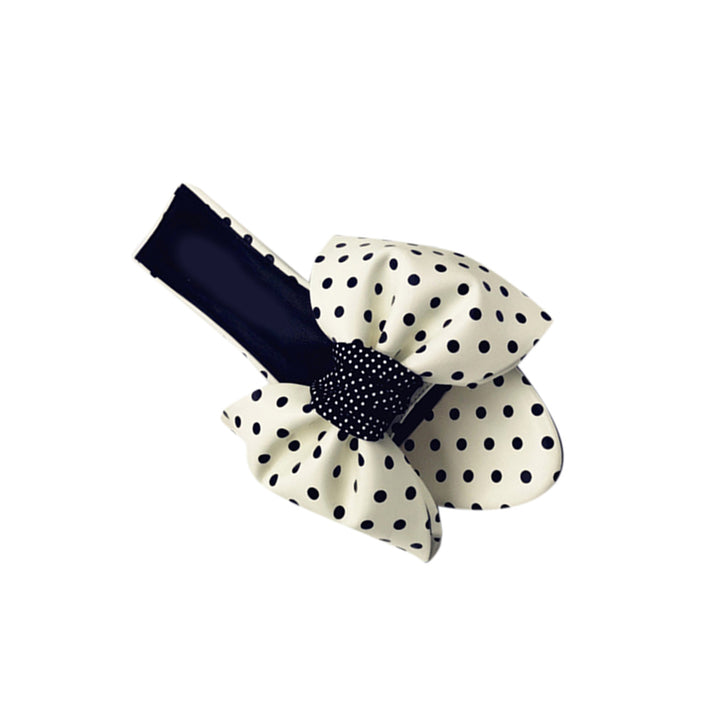 SIFIO Polka Dot Bow Embellished Mules Sandals