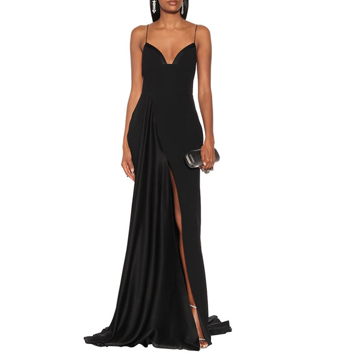 SIKIW Slip Maxi Evening Dress Gown