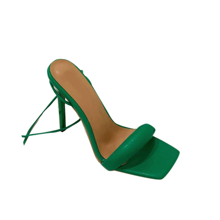 TONIE Lace Up High Heel Sandals