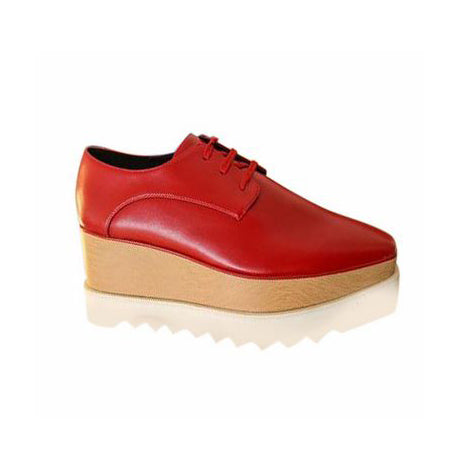 WEMER Lace Up Oxford Platform Sneakers - ithelabel.com