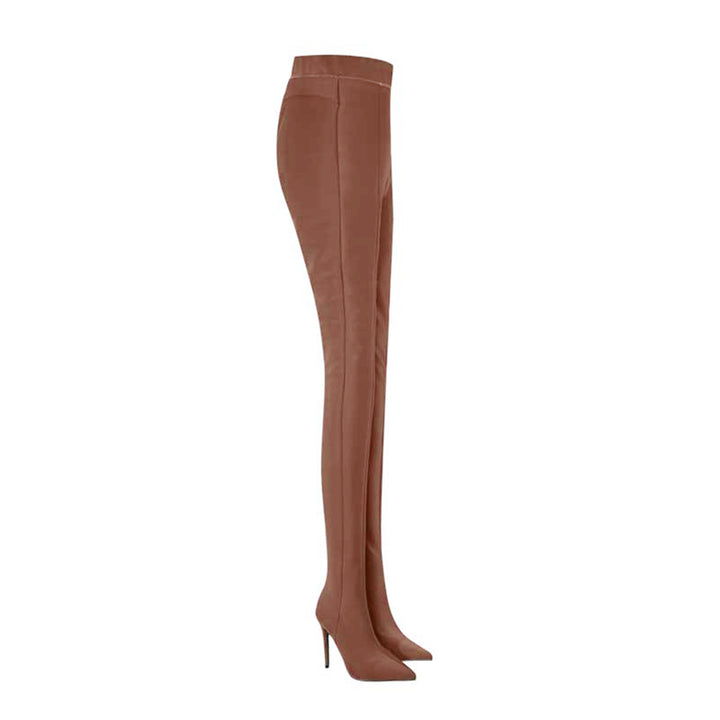 KEROL Pointed Toe High Heel Boots