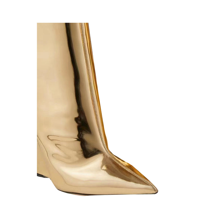 CUSIA Wedged Heel Knee High Boots