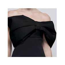 GIKIA Bow Off-Shoulder Mini Dress