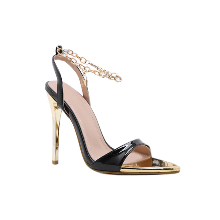 HECRO Lock Detailed High Heel Sandals
