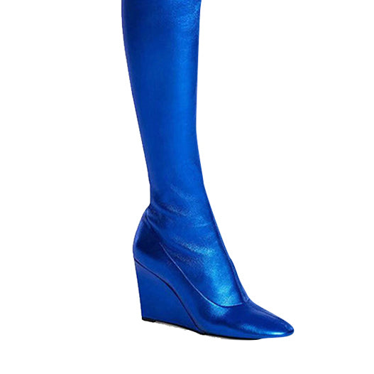 HETIS Wedged Heel Over The Knee Boots