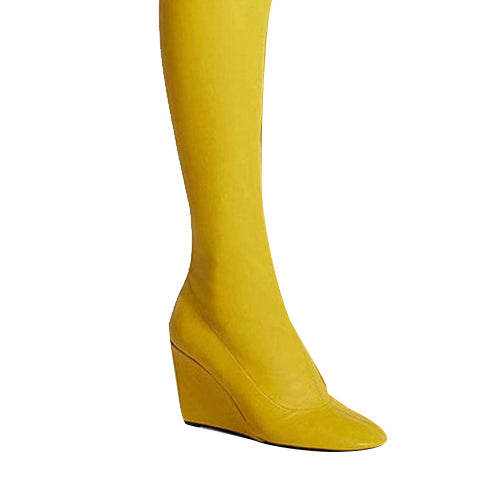 HETIS Wedged Heel Over The Knee Boots