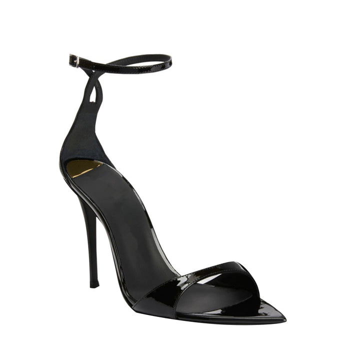 HUMRE Ankle Strap Mid Heel Sandals - 7.5cm