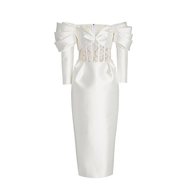 KINSE Off-Shoulder Evening Dress Gown