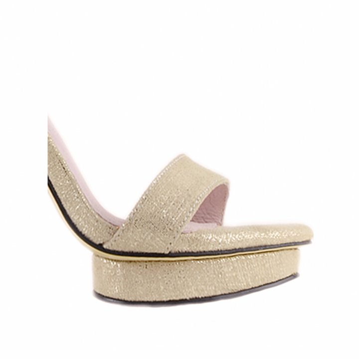 KULMA Platform Leather High Heel Sandals - 12cm - ithelabel.com