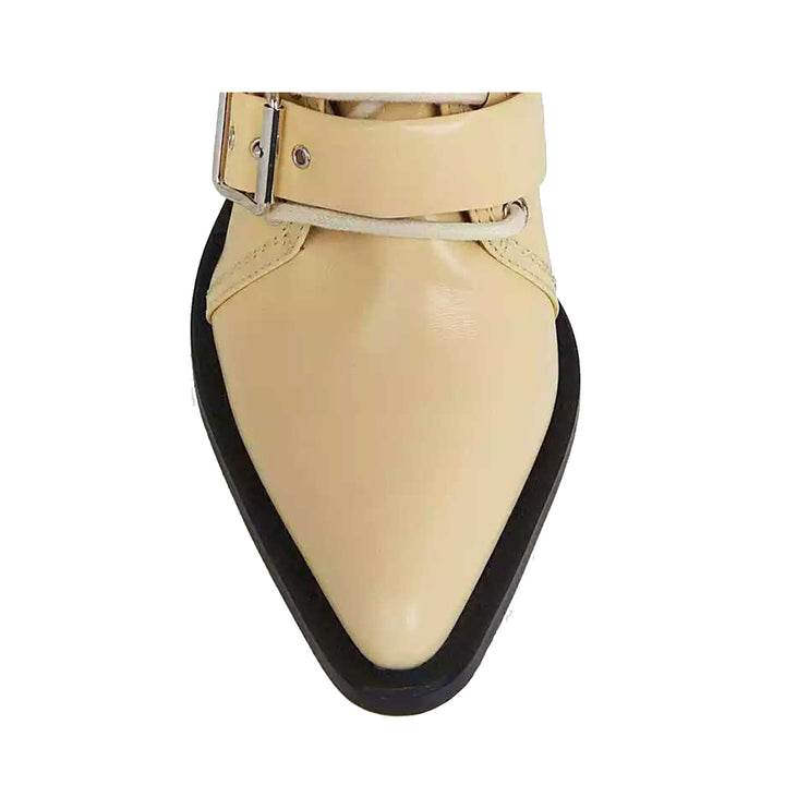 KUNIX Cut Out Biker Ankle Western Cowboy Boots - ithelabel.com