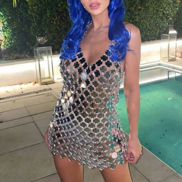 LACIA See Through Mini Dress