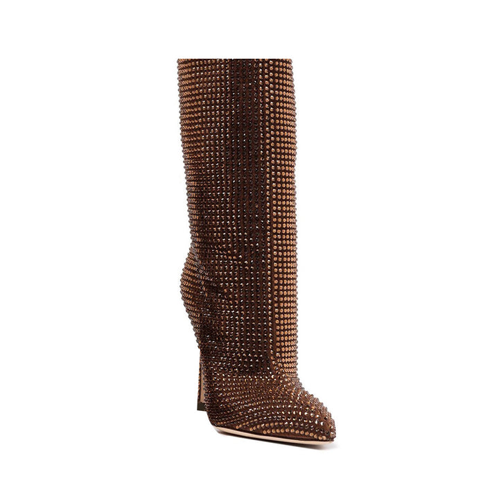 LIRID Diamante Stiletto Heel Knee High Boots