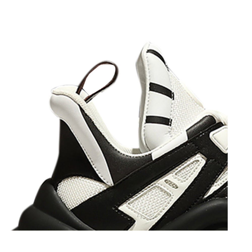 LUKE Bi-Color Spacewalker Platform Sneakers - ithelabel.com