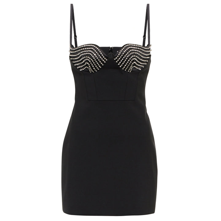 NALNI Diamante Mini Evening Dress Gown