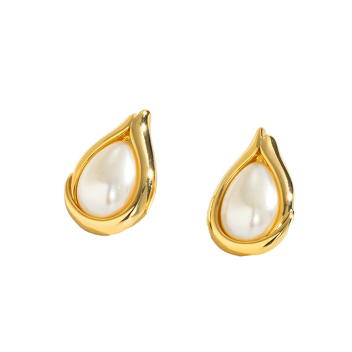 NOVIE Pearl Ear Studs Earrings - Pair
