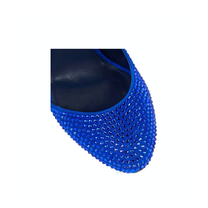 NUREI Diamante Lace Up High Heel Sandals