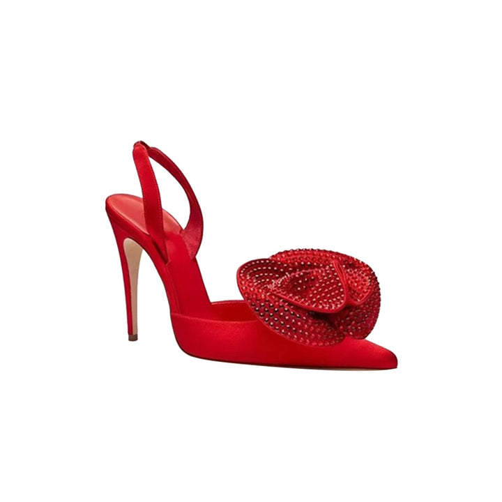 PELIM Diamante High Heel Sandals