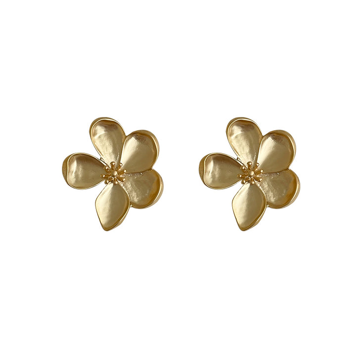 POSLE Flower Ear Studs Earrings - Pair