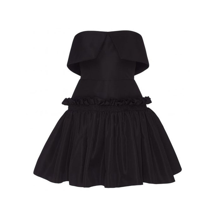 QAMFE Tube Mini Evening Dress Gown