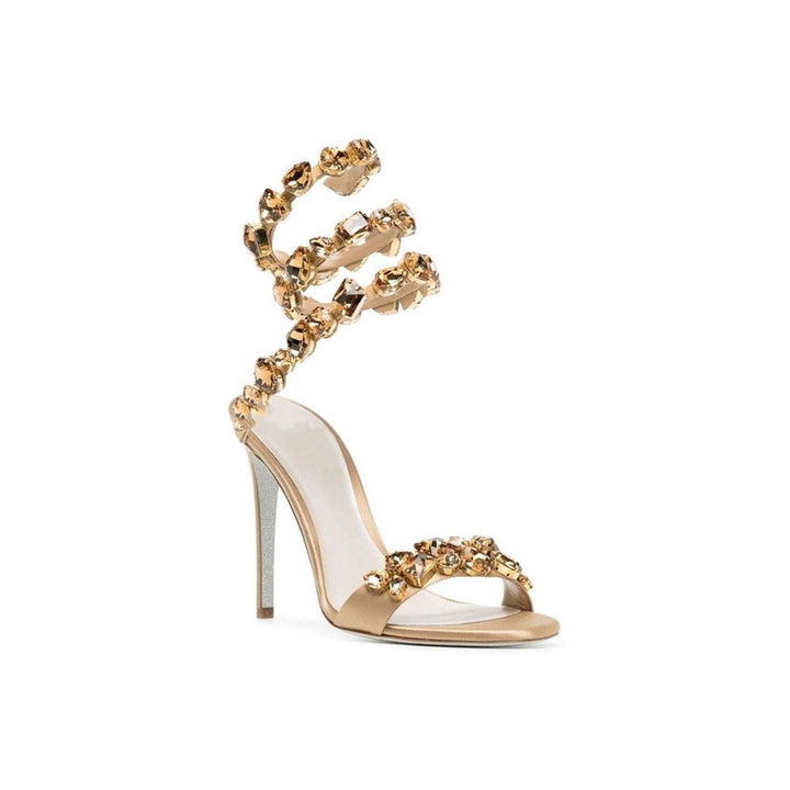 RADUI Diamante Wrap High Heel Sandals - 10cm