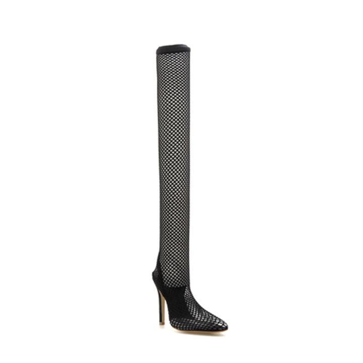 RIBBY High Heel Over The Knee Summer Boots