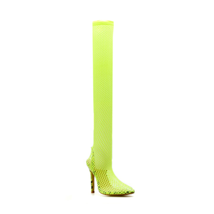 RIBBY High Heel Over The Knee Summer Boots
